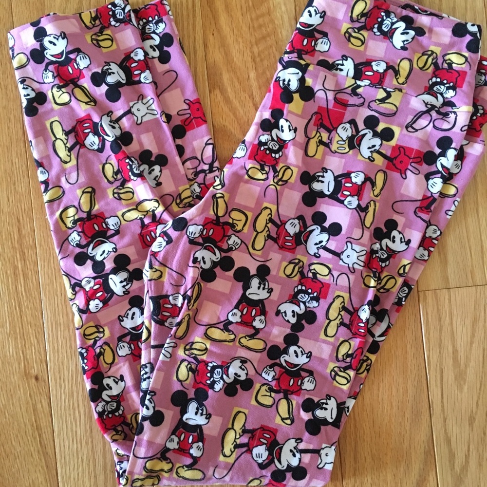 LuLaRoe OS Mickey Mouse Leggings